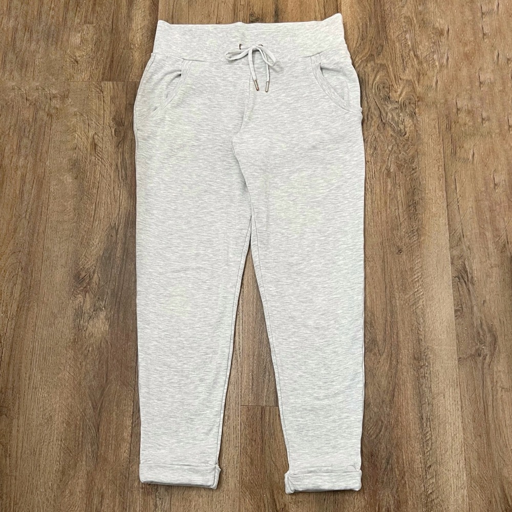 Athleta Heather Grey Modal Joggers Sweatpants Pockets Size XS